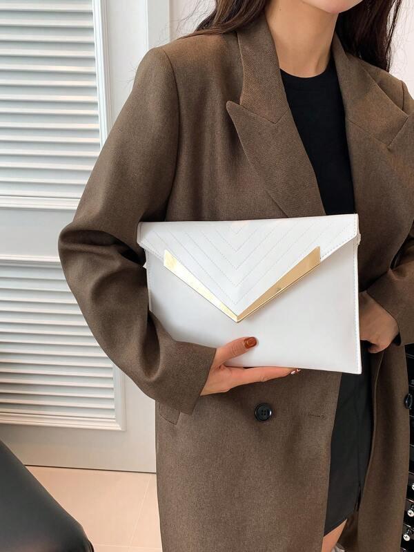 Portefeuille embrayage grande capacité minimaliste, nouveau portefeuille pour femme, pochette de téléphone casual, sac enveloppe rétro