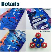 1 Set 120 cm Wissenschafts-Popularisierungs-Bildungs-Curling-Spielset - Wissenschafts-Popularisierungs-Bildungs- und Spaßspiel für Familien & Kinder ab 6 Jahren - Ideales Weihnachts-, Halloween- oder Spielgeschenk