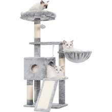 Árboles y casas para gatos