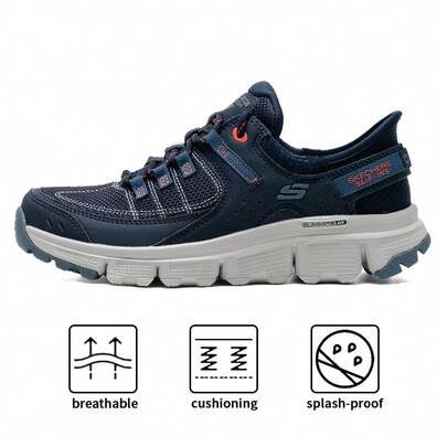 Skechers 運動鞋女鞋輕量緩震戶外健行鞋180147