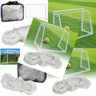 6*4ft Portable Football Soccer Goal Net Match Training Sport For Audlt US