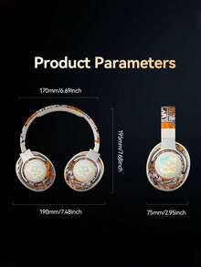 Yue Cui 无线蓝牙耳机，游戏耳机，蓝牙耳塞，350mAh大容量无线耳机，超长续航，黑色、白色和紫色可选，增强低音带来卓越音质，兼容安卓/iOS系统，适用于办公、游戏、健身、旅行、休闲和摄影，是毕业或节日礼物的绝佳选择。 - 彩色 - 查看 10