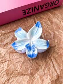 1/2/6 piezas Pinzas para el cabello de diseño de flores de acrílico de gran tamaño, accesorios elegantes y sofisticados para el cabello personalizados para mujeres, uso versátil para el día a día