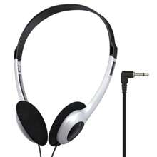 Retro Wired Headphones, Classic Headphones For Photo Shooting, MP3, Music, Smartphone, Tablet, Computer, Gaming - Silver - View 2