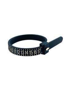 Ring Measuring Belt With Magnifying Glass Ring Soft Ruler Plastic US Code Filter Ring Auxiliary Tool Measuring Tool Jewelry Size Tool Women's Men's. - Multicolor - View 16
