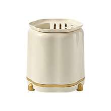 Cutter Organizer Rotary Cutter Holder Multi-Purpose Chopsticks Tableware Rack Rotating Modern For Home Tableware Kitchen Cutlery Chopsticks Holder - 米色 - 查看 1