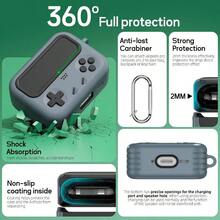 DInesore For Airpods Pro 2nd Generation Case Cover With Cleaner Kitwith Lock For Airpods Pro Case Cover Classic Cool Funny Game Console Hard Air Pod Pro Case For Men Boy Black 7001 - A1-Black - 查看 4