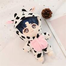 Pijama de mono con diseños de dinosaurio, tiburón, unicornio y vaca, adecuado también para otras muñecas de 20cm