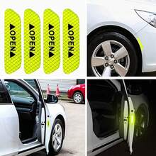 4入組反光汽車貼紙 - 綠色 - 查看 5