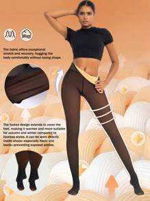 The 2025 New Style Plus Velvet One-Line Crotch Sheer Pantyhose Is Suitable For Skin-Penetrating Warm Tights. The Design Of 3 Regular Sizes And 3 Tall Sizes Is Suitable For Various Body Types. In Order To Achieve A Better Matching Effect, We Have Made 5 Skin-Penetrating Colors. There Is Always One Color That Looks Better.