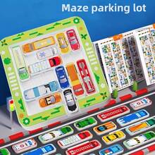 Children's Intellectual Maze Challenge Puzzle Toy, Huarong Road Car Jigsaw, Logic Thinking Board Game For Party - Car Huarong Road Jigsaw Puzzle - View 2