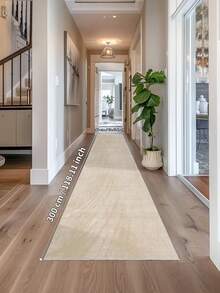 1 peça de tapetes marrons, estilo minimalista moderno, tapete de corredor, 900g/m², 0,5cm de espessura, antiderrapante, lavável à máquina, decoração para casa, sala de estar, cozinha, corredor, quarto, sala de jantar, escritório, todas as estações