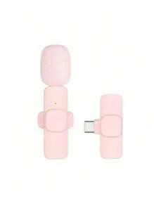 Microphone sans fil Lavalier pour smartphone, microphone sans fil plug-and-play pour l'enregistrement vidéo/audio, micro-cravate pour interview/vlog/enseignement