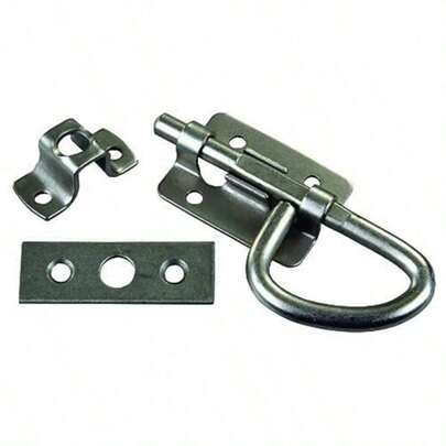 Local Shipping 20655 Universal Bolt Latch NickelSier