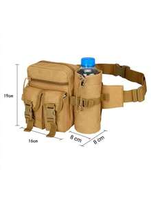 Multifunctional Waist Bag Shoulder Belt Bottle Holder - 軍綠色 - 查看 7