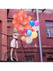35/60 Stücke 10 Zoll/5 Zoll gemischte korallrote Latex-Luftballons, geeignet für Gender-Reveal-Party, Junggesellenabschied/-innenabschied, Feier, Baby-Shower, Abschlussfeier, Jahrestag, Unabhängigkeitstag-Party, Bridal-Shower, Weihnachten, Valentinstag, Muttertag, Feiertags-Party, Ramadan, Eid, Karneval, Halloween, Weihnachtsdekoration - Verschiedenfarbig - Übersicht 2