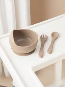 3PCS Personalized Customization Name And Pattern Baby Silicone Tableware Suction Bowl Soft Spoon Fork Feeding Learning Sets For Baby Solid Color Utensils Kids Custom Food Storage,Multi-Functional,Ornamental,Letter,Stylish,Modern,Colorful,Cute,Adorable,Casual,Custom,Personalised,Unique,Customized,Ideal Gifts For Him,Ideal Gifts For Her,Multi-Functional,Ornamental,Letter,Stylish,Modern,Colorful,Cute,Adorable,Casual,Custom,Personalised,Unique,Customized,Ideal Gifts For Him,Ideal Gifts For Her, Son, Daughter,Christmas Gift - Multicolor - View 26