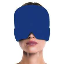 Relief Cap, Gel Cooling Eye Mask, Cooling Gel Relief , Hot/Cold Therapy, Cold Compress For Head, Headache Eyes Mask For Sinus, Puffy Eyes, Tension And Stress Relief