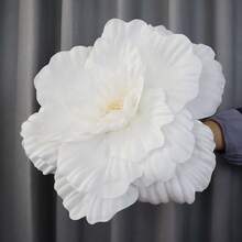 1pc Giant Rose Flowers,Huge Artificial Flowers,Velvet Peony Fake Flower,Creative Gift Handmade Rose For Wedding Anniversary, Valentine's Day, Mother's Day Wedding Display - Multicolor - View 5