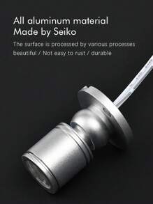 带触摸开关的LED柱形射灯，LED橱柜灯，酒柜灯，小柜台灯，5V射灯，铝灯头，墙壁/天花板两用射灯，铜壁灯，铜吸顶灯，可调角度，无灯泡 - USB供電 - 查看 3