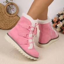 Comfortable And Versatile Thick-Soled Non-Slip Women's Shoes In Winter, Outdoor Women's High-Top Shoes