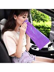 10pcs/Pack Vomit Bags, Motion Sickness Bags, Portable Car Vomit Bags, Suitable For Kindergarten, Hospital, School, Disposable - Multicolor - View 5