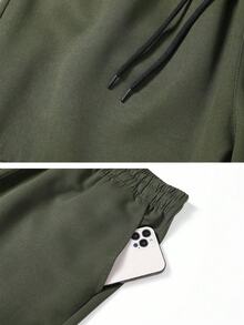 Męskie lekkie spodnie cargo, wygodne, codzienne, sportowe, modne spodnie outdoorowe, letnie