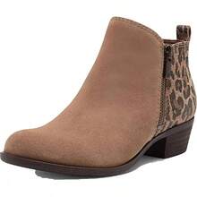 Women's Basel Ankle Bootie - Fashionable Footwear - Distressed Natural - View 1