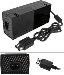 Power Supply For X-Box One – AC Adapter Replacement Charger For X-Box One With Cable, X-One Power Brick Advanced Quiet Version 100-240V - US A Type Plug(110-127V) - View 2