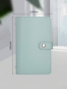 100张信封式预算挑战活页夹，省钱活页夹，PU皮革现金收纳本，可收纳现金、照片、邮票和卡片，多功能活页收纳包，大容量现金收纳本，生日/新年礼物，多功能活页收纳包，便携钱包，透明卡包，旅行配件，波西米亚风格 - 彩色 - 查看 20