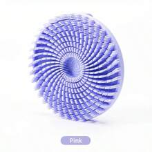 硅胶沐浴刷，泥灰擦洗工具软毛沐浴刷，浴室沐浴刷（淋浴海绵替代品） - 硅胶材质旋风圆形设计 - 深层去角质和清洁 - 日常使用