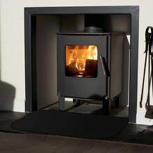 Flame Resistant & Heat Resistant Fireplace Mat, Double-Layer Fiberglass Indoor Fireplace Pad, Large Round Corner Outdoor Fire Pit Mat