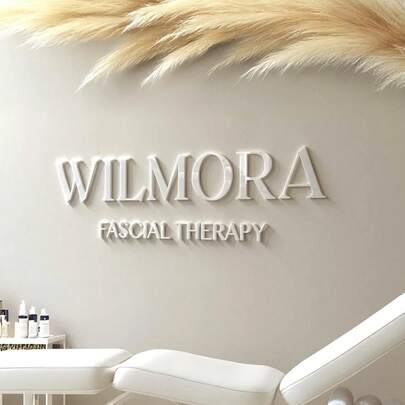 Customized 3D Acrylic Salon Sign | Personalized Beauty Studio Logo Wall Letters, Mirror, Matte Or Brushed Finish Options - Easy Installation, Suitable For Room Decor, Christmas Decor, Home Decor, Indoor Christmas Decor, Christmas, House Decor, Home Decor, Christmas Letters, Multipurpose ,For Family