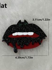 1pc Creative Acrylic Cartoon Girl Brooch, Fashionable & Elegant Women's Brooch, Best Birthday Gift For Friends