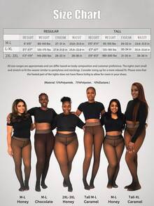 The 2025 New Style Plus Velvet One-Line Crotch Sheer Pantyhose Is Suitable For Skin-Penetrating Warm Tights. The Design Of 3 Regular Sizes And 3 Tall Sizes Is Suitable For Various Body Types. In Order To Achieve A Better Matching Effect, We Have Made 5 Skin-Penetrating Colors. There Is Always One Color That Looks Better.