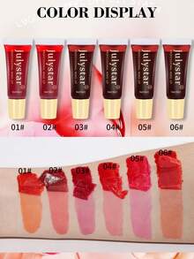 Tint & Peel Lip Stain – Long-Lasting Matte Liquid Lipstick With Natural Tint, Transfer-Proof & Lightweight For All-Day Wear - 彩色 - 查看 10