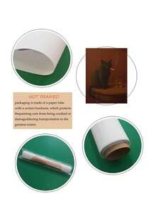 1 sztuka, płótno z czarnym kotem, plakat olejny z kotem palącym papierosa z alkoholem, zabawny nadruk z zabawnym wózkiem barowym, oryginalna dekoracja ścienna do baru, oryginalna dekoracja ścienna do męskiej jaskini, dekoracja sypialni, dekoracja salonu, dekoracja biura, dekoracja ścienna do jadalni, dekoracja kuchni, gabinet, korytarz, dekoracja akademika.