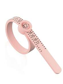 Ring Measuring Belt With Magnifying Glass Ring Soft Ruler Plastic US Code Filter Ring Auxiliary Tool Measuring Tool Jewelry Size Tool Women's Men's. - Multicolor - View 14