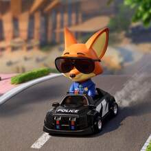 Miniso Figurines de la boîte mystère de voyage amusante Zootopia Dudu, personnages adorables, surprises aléatoires, nouvelle pièce favorite pour la décoration de bureau, convient comme cadeau d'anniversaire ou cadeau de fête (1 pièce livrée au hasard) - Multicolore - Voir 2