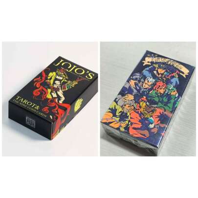 JOJOS Tarotkarten Deck, Anime-Themen Tarotkarten, tragbare Divinations-Spiele, Divinations-Karten, Spielgeschenke, Aphrodite Tarot, Russisches Tarot, Divinations-Brett, Tarotkarten mit Bedeutung, Zelda, Tarot-Zubehör