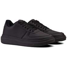 Men's Casual Sneaker Sport Thin, Light And Comfortable, Everyday - 黑銀 - 查看 3
