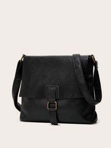 zijinling New Fashion Classic Versatile Women's Bag, Simple College Style Shoulder Bag, Casual Crossbody Bag