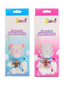 编织绳仓鼠牵引绳，防逃脱、防咬牵引绳，适用于仓鼠和小型宠物，批发 - 彩色 - 查看 11