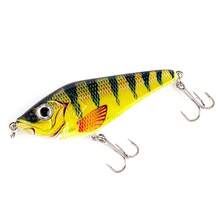 7.5cm 15g Glide Jerkbait Slow Sinking Hard Artificial Fishing Lures For Pike Musky Baits