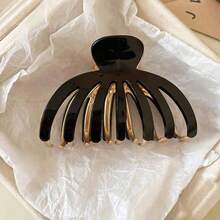 Korean Elegant Heart Shaped Plastic Claw Hair Clip, Medium Size, Wholesale,Hair Accessories,Hair Claw,Claw Clips,Hair Clutch,Hair Jaw Clip Fall Winter For Vacation Outfits Woman