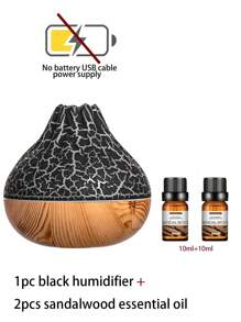 1 pièce Diffuseur d'arôme électrique domestique, humidificateur pour chambre à coucher, veilleuse, diffuseur d'aromathérapie à brouillard froid ultrasonique, convient pour la maison, la chambre à coucher, le yoga, le bureau, la rentrée scolaire, Halloween, Noël