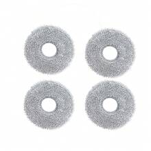 Microfibre Mop Pads For Dreame L10s Ultra/ L10 Ultra/ L20 Ultra/ L10s Pro Ultra Heat/ X40 Ultra Complete & Xiao Mi X10+ / X20+Robot Vacuum Cleaner, Reusable And Washable Replacement - Grey - View 10