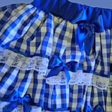 Children's June Party Skirt - Royal Blue - View 2