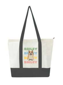 Personalized Custom Dog Mom Tote Bag – Custom Pet Face & Name Canvas Bag,Personalized Dog Mom Tote,Custom Dog Tote, Pet Portrait Bag, Personalized Pet Gift, Dog Lover Gift, Pet Owner Tote, Animal Lover Bag, Custom Canvas Bag,School Supplies,Back To School,School Gift,For Office,For School,For Classroom,For Teacher Gifts,For University,For Colleague,For Dorm Rooms,For Teacher,For Boys And Girls,Underclassmen,All-Purpose,Large Capacity,Versatile,Multifunction,Colorful,Cute,Adorable,Contracted,Funny,Kawaii,Y2K,Minimalist,Commuting,Business Casual,Basics,Custom,Personalized,Unique,Customized,Ideal Gifts For Him,Ideal Gifts For Her,Her,Family,Friends,Girlfriend,For Anniversaries,For Birthdays,For Holiday/ Vacation,For Outdoors/Outings/Travel/Hiking/Stadium/Sports/Climbing,For Business/Commute/Work/Office