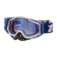 Motorcycle Goggles, Adjustable Strap Windproof Scratch Resistant Ventilated For Sports Cycling Snowboard - Xanh đậm - Xem 1